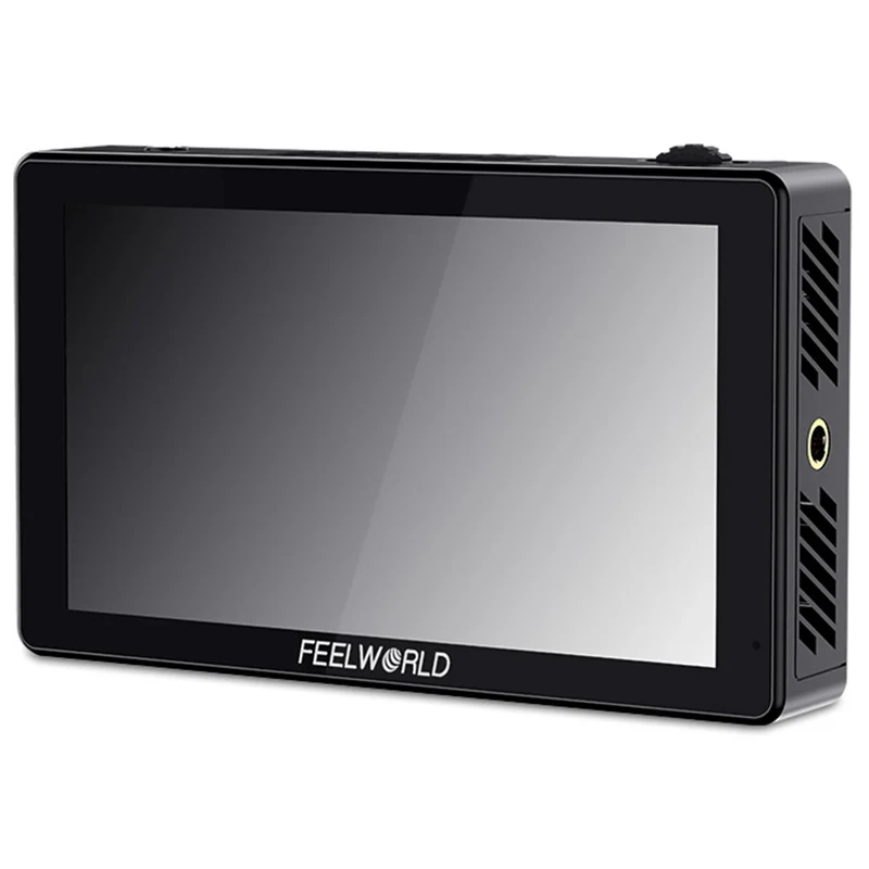 Kit F970 : Moniteur tactile ultra-lumineux 5.5 pouces 3000 nits FEELWORLD LUT5 pour appareil photo reflex numérique, HDMI, compatible HDMI.