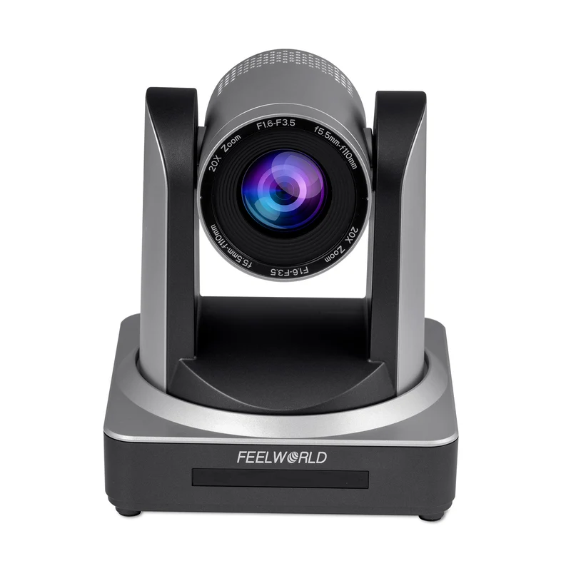 FEELWORLD POE20X Caméra PTZ de streaming en direct HDMI 3G-SDI HDMI simultanée avec zoom 20X PoE pris en charge