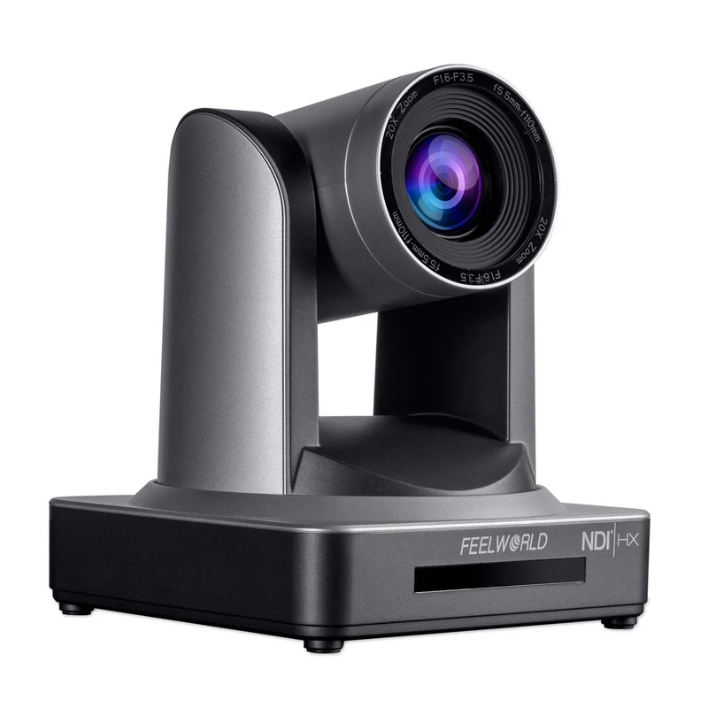 FEELWORLD NDI20X 3G-SDI HDMI NDI IP Streaming en direct simultané avec caméra PTZ avec prise en charge du zoom 20X PoE