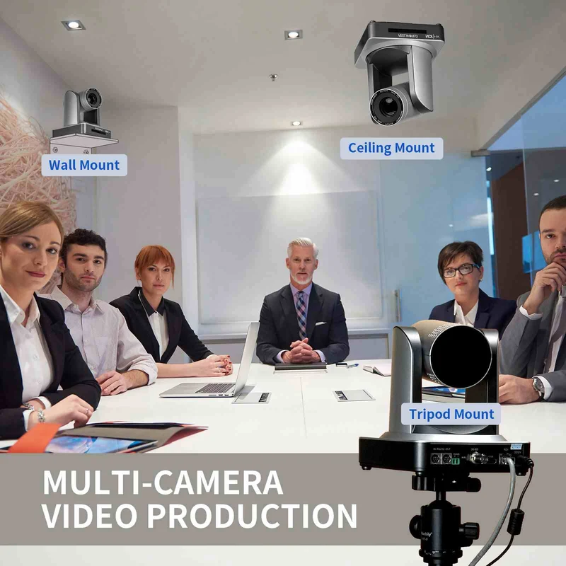 FEELWORLD NDI20X 3G-SDI HDMI NDI IP Streaming en direct simultané avec caméra PTZ avec prise en charge du zoom 20X PoE