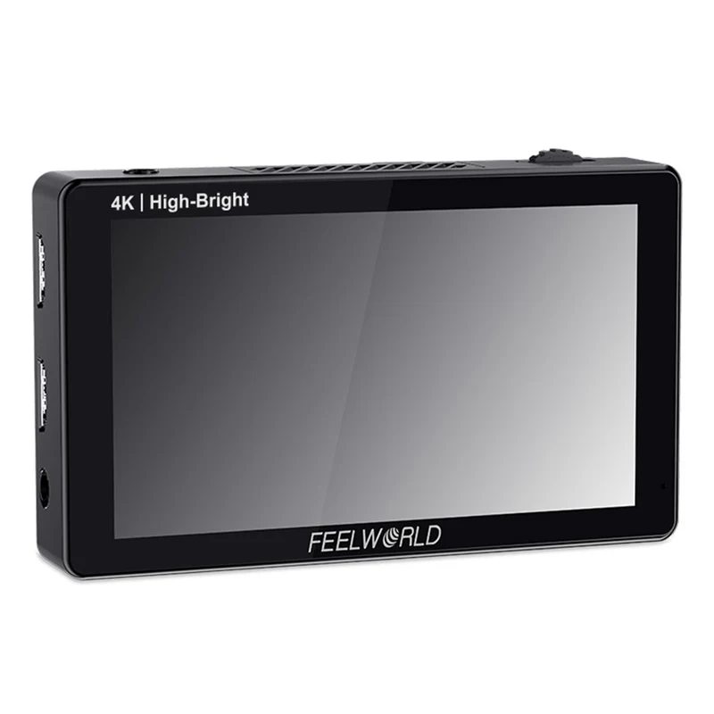 FEELWORLD LUT5E Moniteur de champ pour caméra DSLR haute luminosité 1600nit F970 Kit d'alimentation et d'installation externe