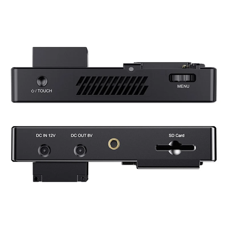 FEELWORLD LUT5E Moniteur de champ pour caméra DSLR haute luminosité 1600nit F970 Kit d'alimentation et d'installation externe