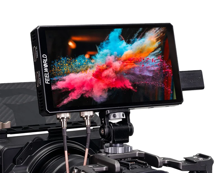 FEELWORLD CUT6S 6 pouces moniteur d'enregistrement caméra de terrain DSLR USB2.0 enregistreur HDMI SDI