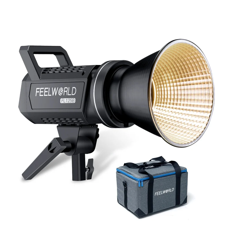 FEELWORLD FL125D 125W 5600K Lumière du jour Point Source Studio Video Light APP Control