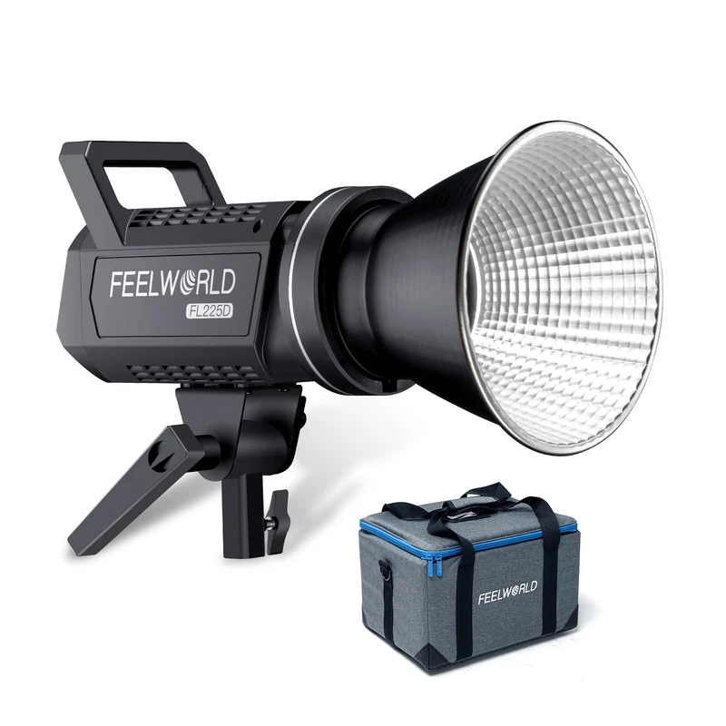 FEELWORLD FL225D Lampe de studio vidéo 225 W avec éclairage continu lumière du jour 5600 K
