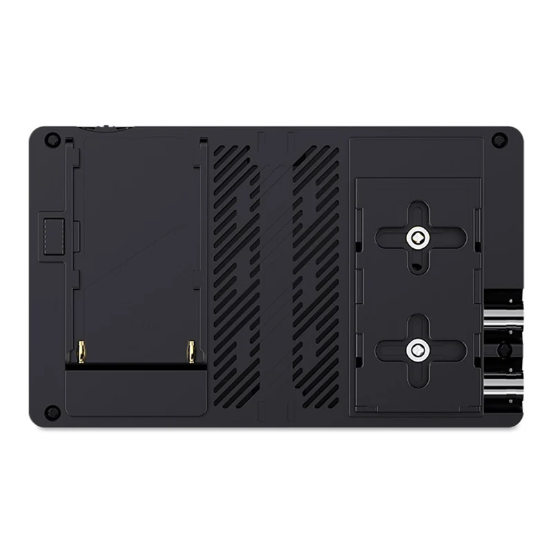 Moniteur de terrain FEELWORLD FW568S 6 pouces 450 nits pour appareils photo reflex numériques avec kit d'alimentation externe F970, SDI 4K et HDMI.