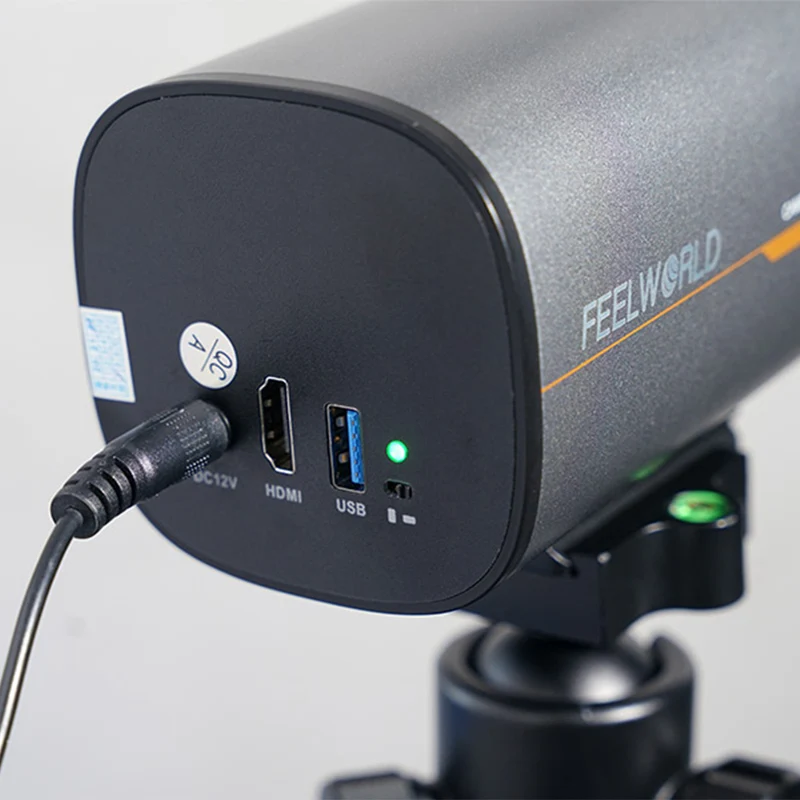FEELWORLD HV10X Caméra de diffusion en direct professionnelle Full HD 1080P USB3.0 HDMI