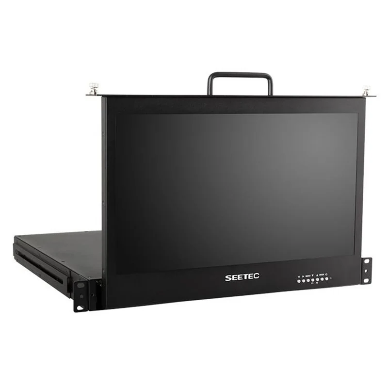 SEETEC SC173-HD-56 17.3 pouces 1RU moniteur de montage en rack extractible HDMI In Out Full HD 1920x1080