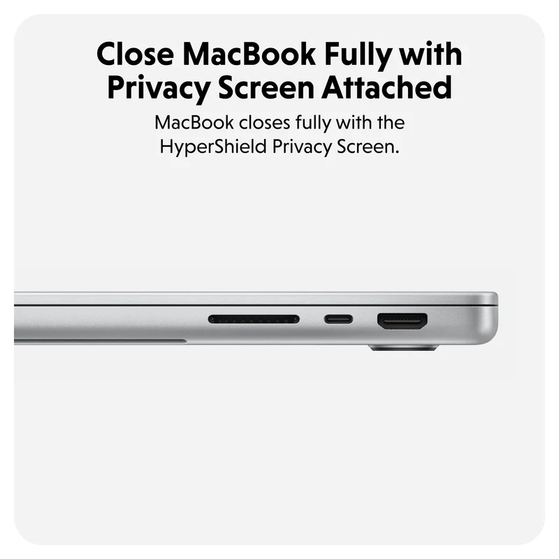 Écran de confidentialité magnétique HyperShield pour MacBook Pro 14" (en anglais)