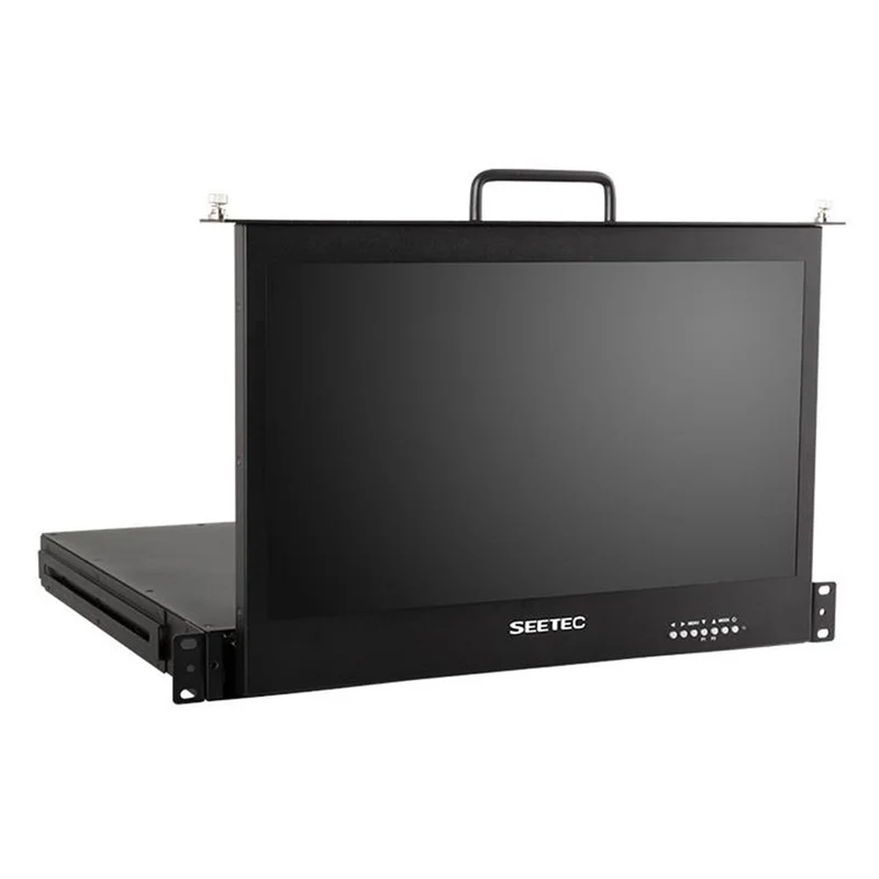 SEETEC SC173-HSD-56 17.3 pouces 1920x1080 1RU moniteur de montage en rack extractible HDMI SDI In Out