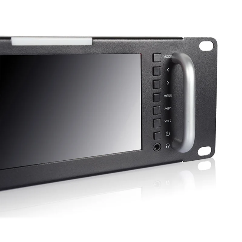 Moniteur rackable 2U triple 5.5" FEELWORLD T51 PLUS Full HD, entrées et sorties 3G-SDI, HDMI 4K et AV
