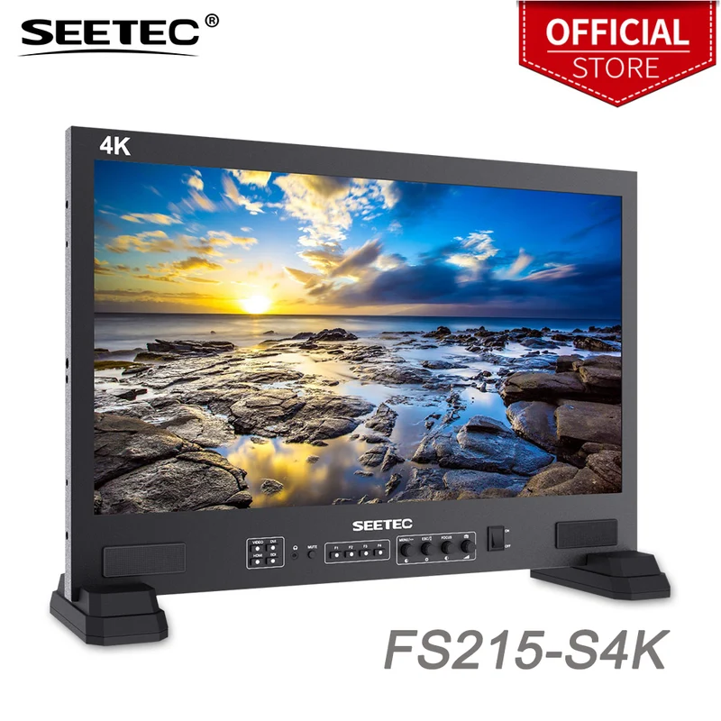SEETEC FS215-S4K 17.3 pouces 1920x1080 directeur de diffusion moniteur UMD texte Tally affichage SDI HDMI