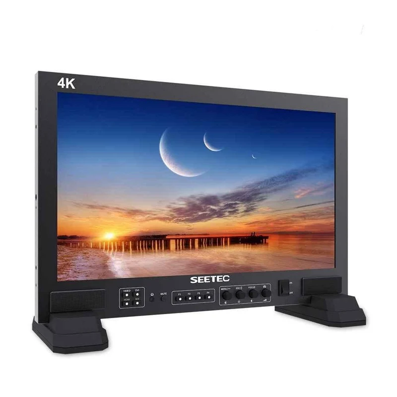 SEETEC FS173-S4K 17.3 pouces 1920x1080 directeur de diffusion moniteur UMD texte Tally affichage SDI HDMI
