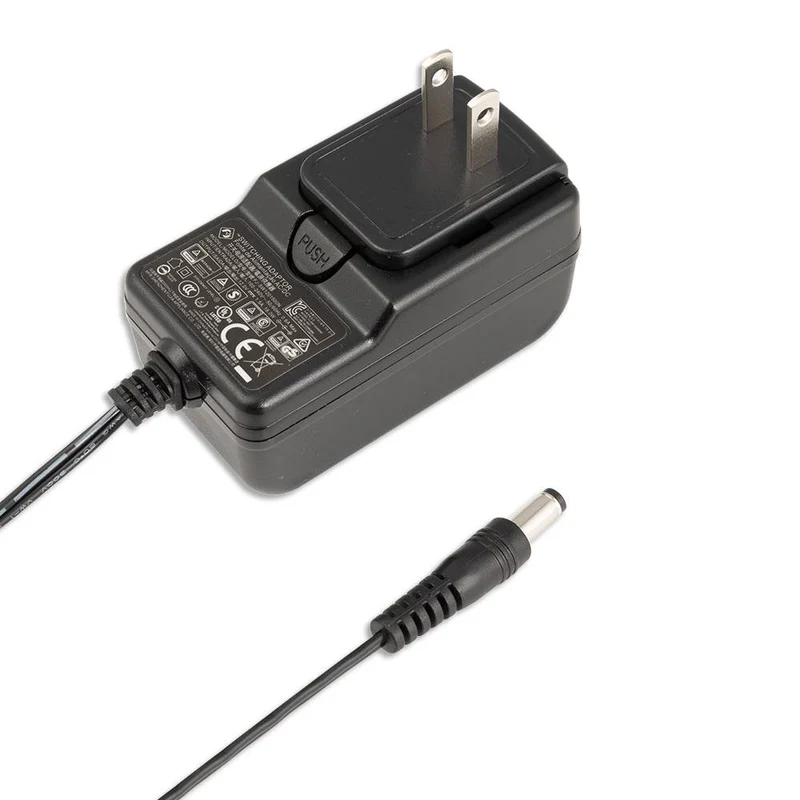 FEELWORLD DC 12V 1.5A alimentation à découpage adaptateur secteur standard américain pour 100V - 240V AC 50 / 60Hz