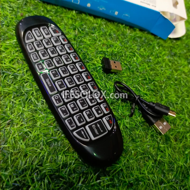 Wireless Air Mouse and Mini-Keyboard for Smart TV, Computers, Android, Projectors - Brand New