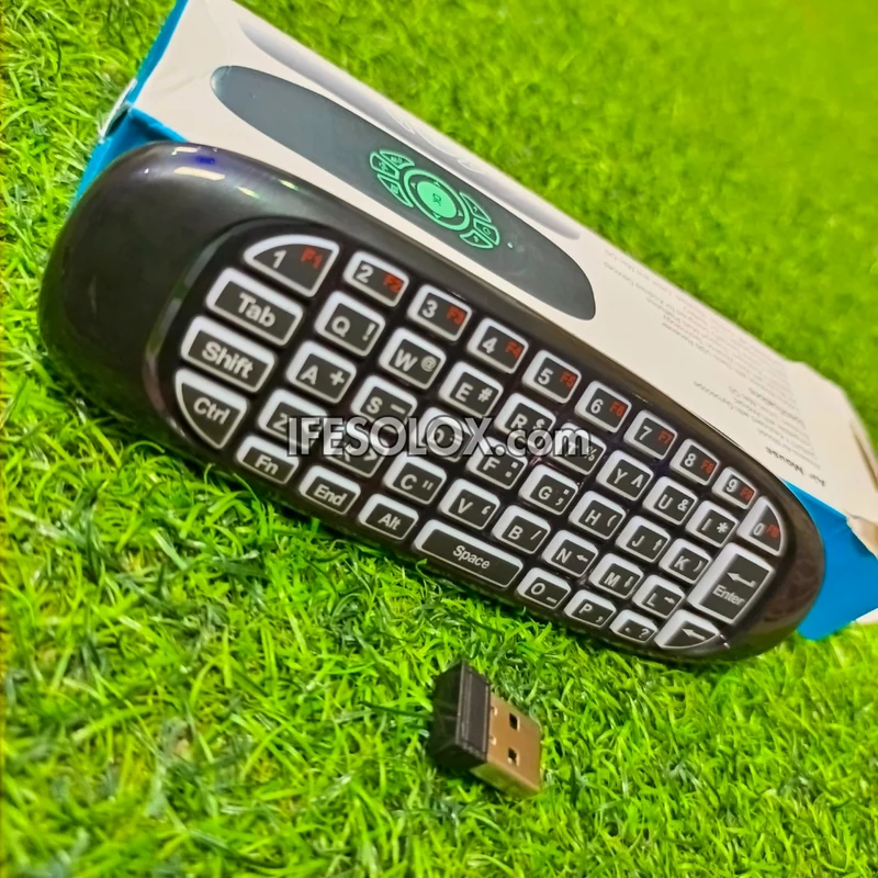 Wireless Air Mouse and Mini-Keyboard for Smart TV, Computers, Android, Projectors - Brand New