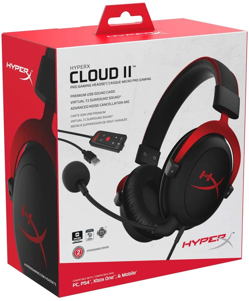 HyperX Cloud II - Gaming Headset