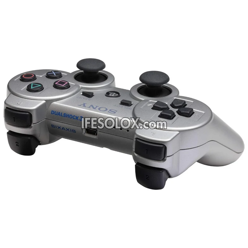 Sony PS3 DualShock 3 Game Controller (Silver) - Brand New