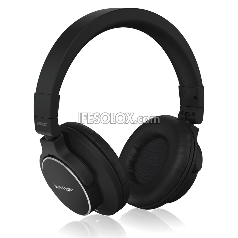 Behringer BH480NC Premium Reference Headphones with Bluetooth and Active Noise Cancellation - Brand New