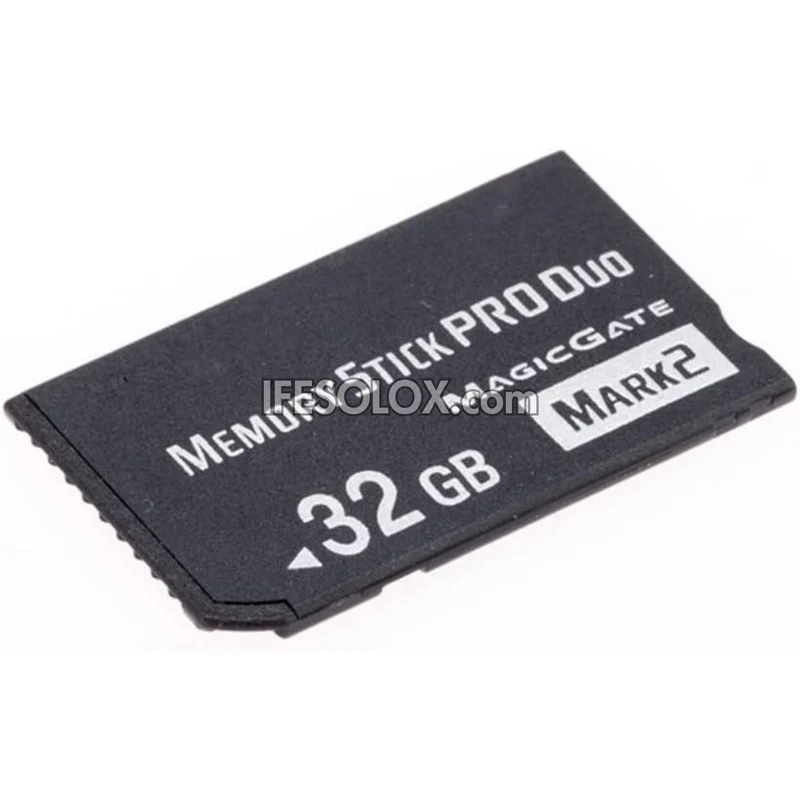 Memory Stick PRO Duo (Mark 2) 32GB for PSP 1000, 2000, 3000 and E1000