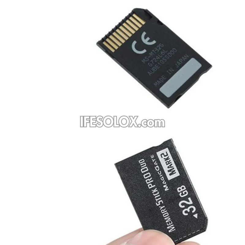 Memory Stick PRO Duo (Mark 2) 32GB for PSP 1000, 2000, 3000 and E1000