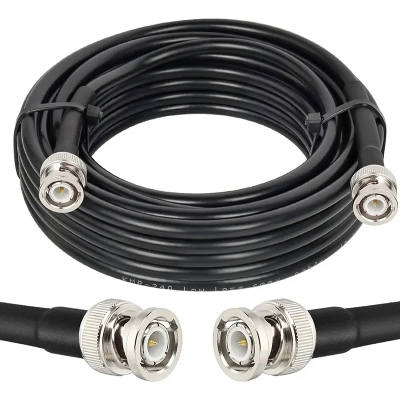 Premium Quality RG8X 50ohms BNC male to male HD-SDI Video Jumper cable (1.5m, 3m, 5m, 10m, 20m, 30m, 50m, 100m)