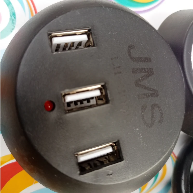 JMS Extension with 4 Sockets & 3 USB Slots (UK Plug) - Brand New
