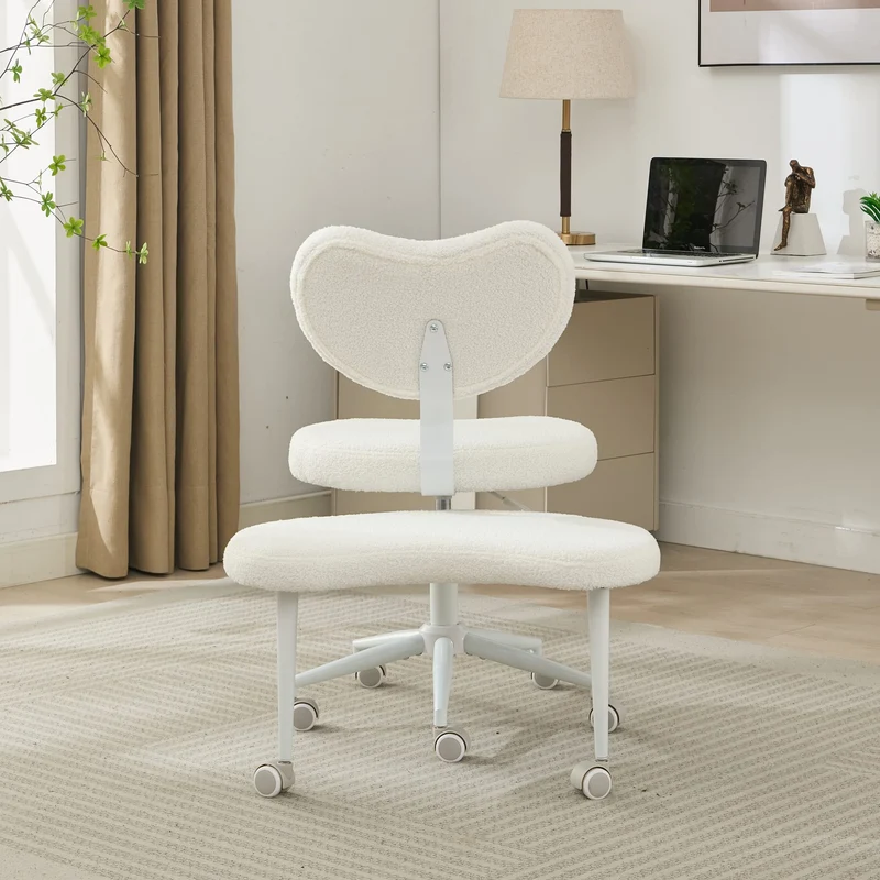 Z-EDGE Meditation Chair, Cross Legged Home Office Desk Chair Ergonomic Adjustable Height Backrest, 360° Swivel Footstool, Yoga Stool