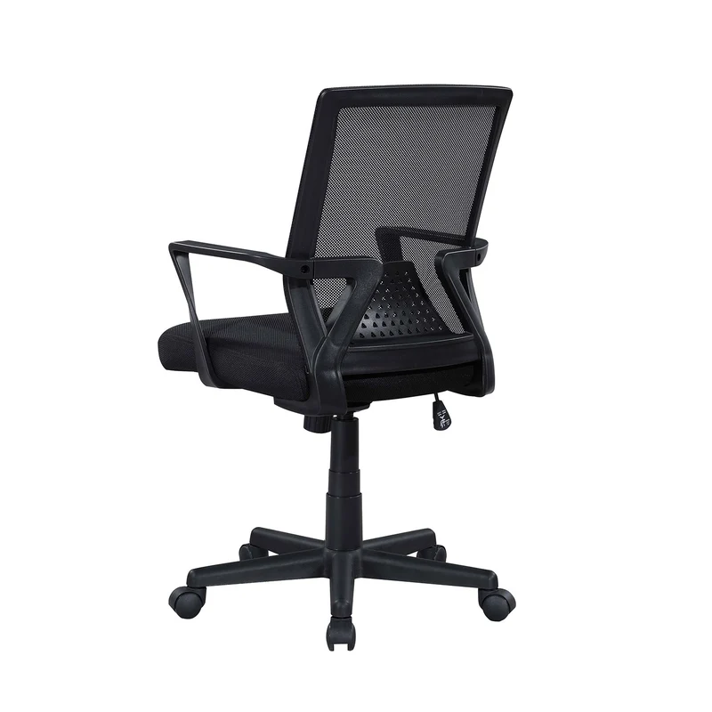 Z-EDGE Height Adjustable Office/Task Chair with Armrest for Home Office, Black