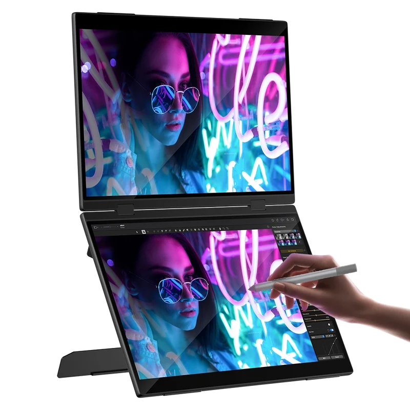 Delta Pro Touch - Double écran 16 pouces 2,5K avec stylet tactile