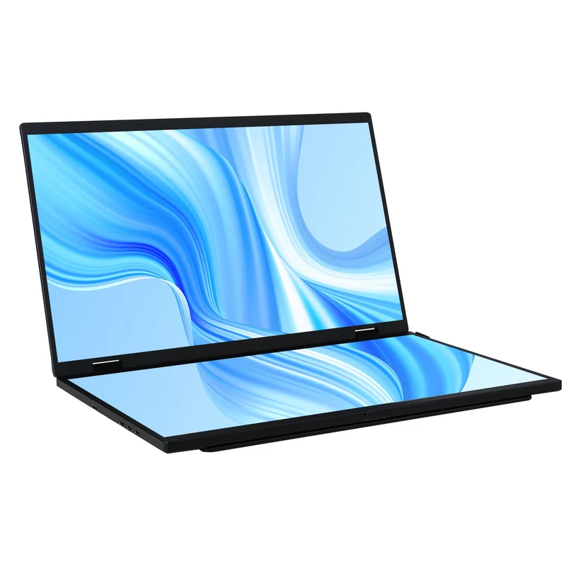 Delta - Moniteur pliable double écran portable support intégré VESA