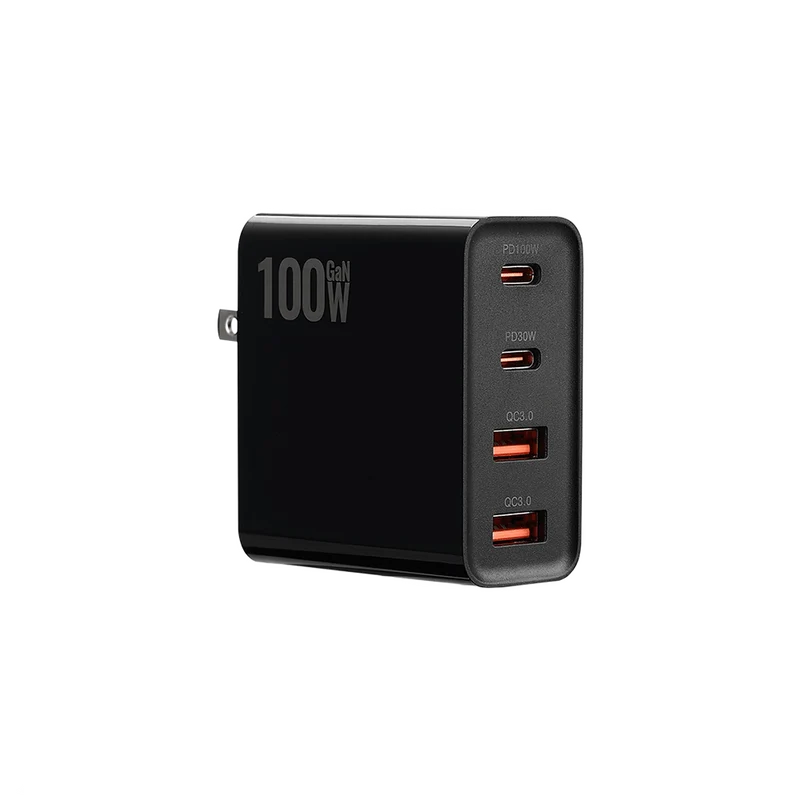 UCharger - Chargeur USB C 100 W, adaptateur secteur mural à 4 ports