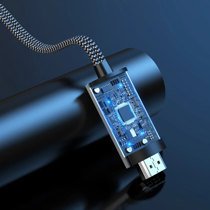 UCable - Câble HDMI vers Lightning Adaptateur de mise en miroir d'écran 3 en 1 horizontal et vertical