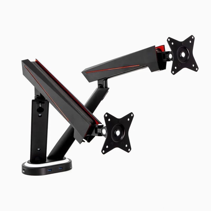 Almost Perfect Desky Dual LED Gaming Monitor Arm