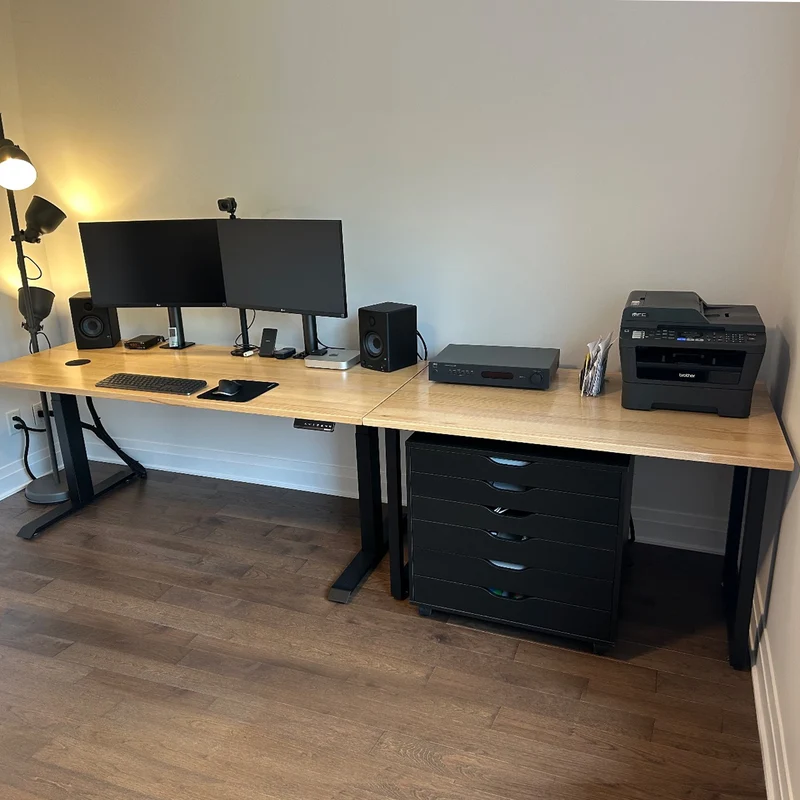 Almost Perfect Desky Fixed Office Side Table