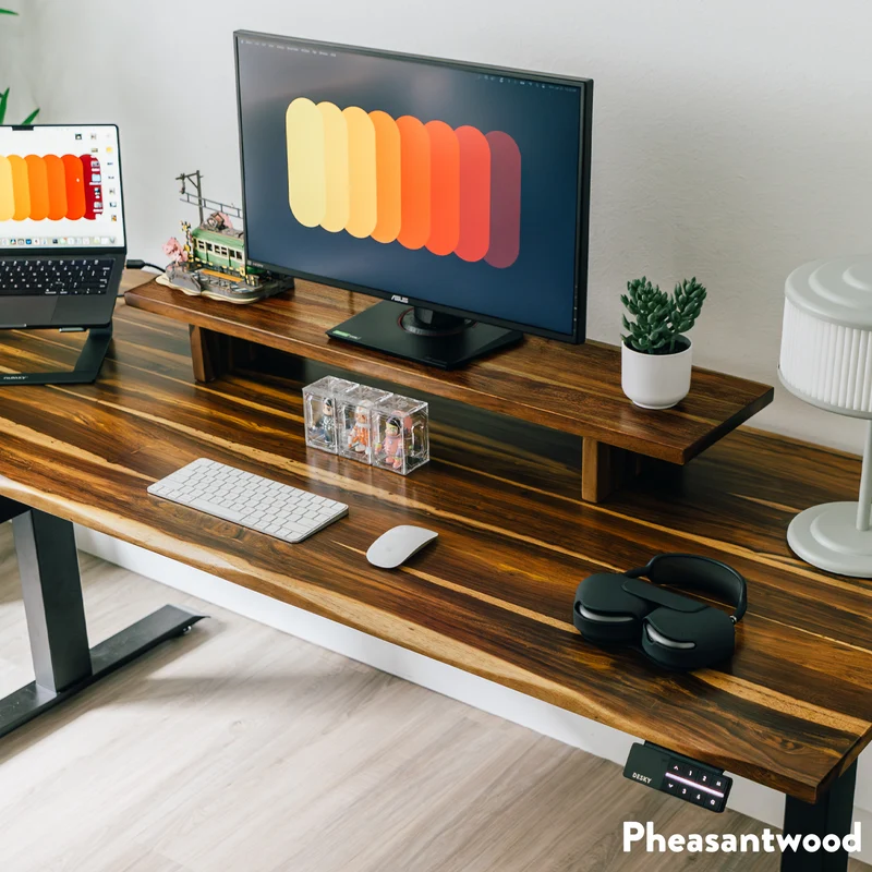 Almost Perfect Desky Minimal Monitor Stand