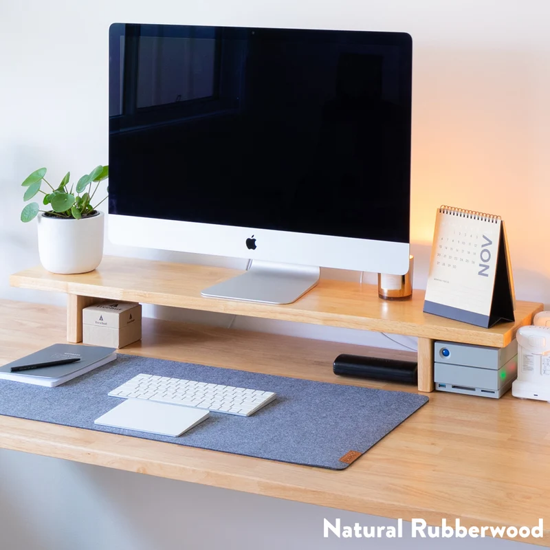 Almost Perfect Desky Minimal Monitor Stand