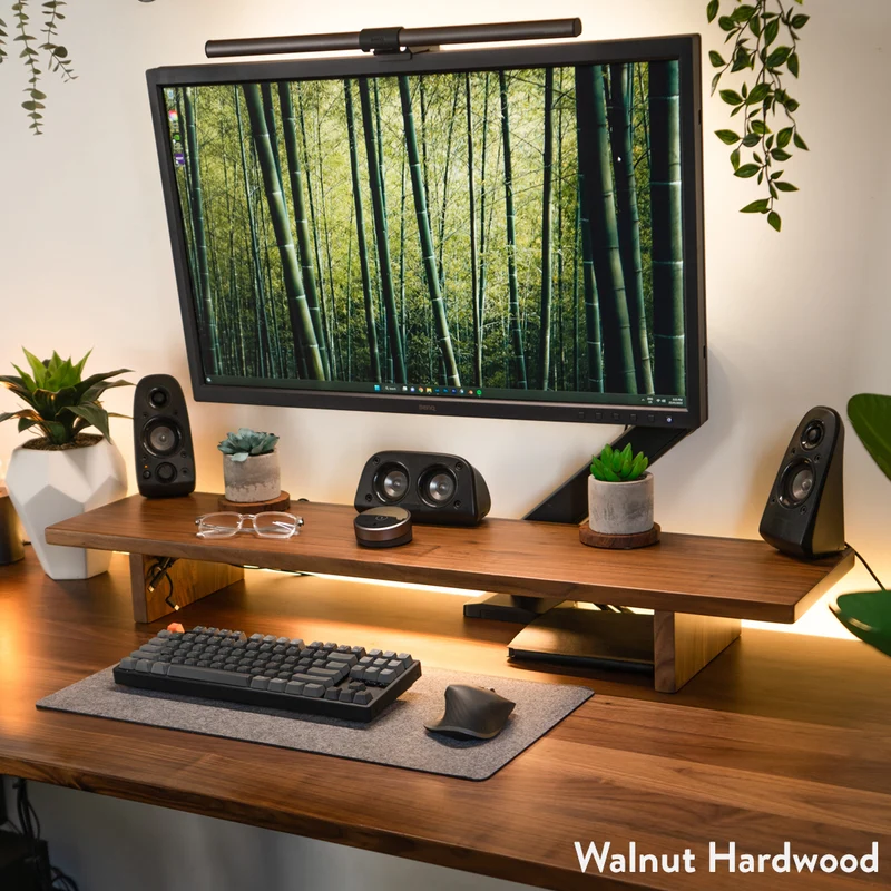 Almost Perfect Desky Minimal Monitor Stand