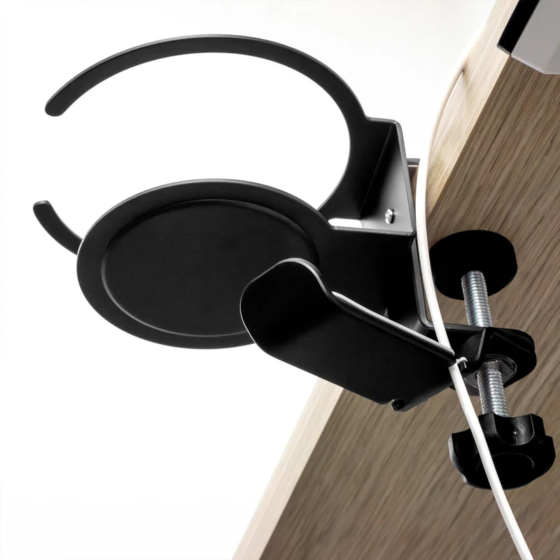 Desky Drink & Headphone Holder
