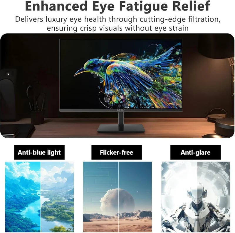 Z-EDGE U28I4K 28" 4K 144Hz IPS Eye-Care Home & Office Monitor
