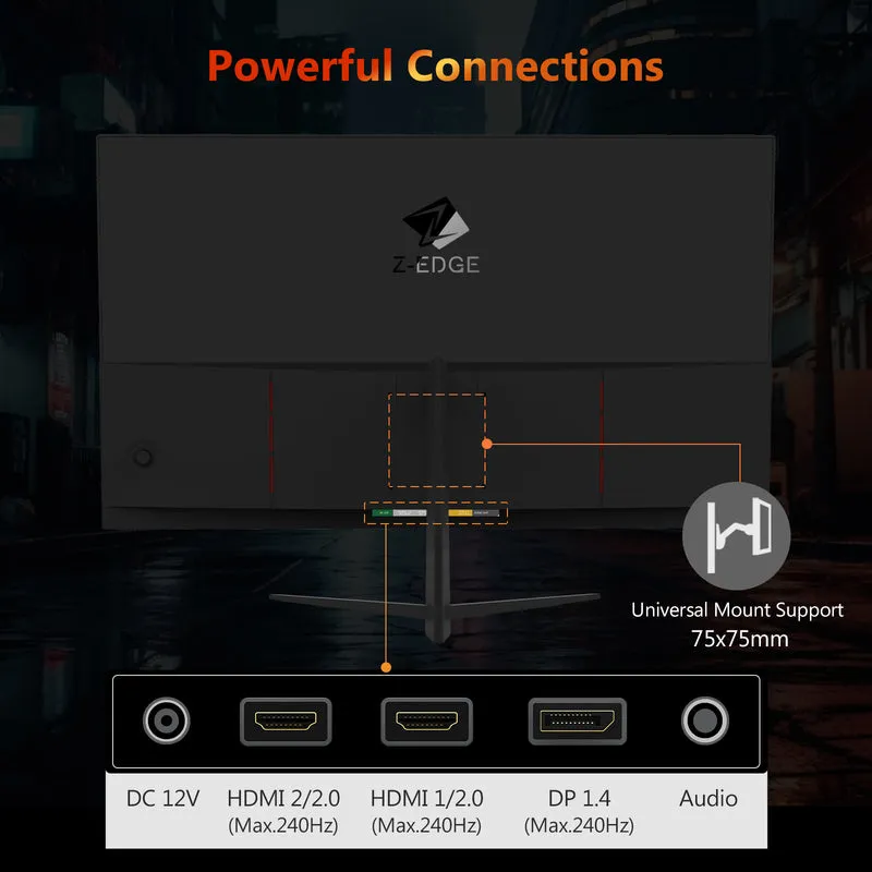 Z-EDGE UG25I 24.5'' 240Hz Gaming Monitor