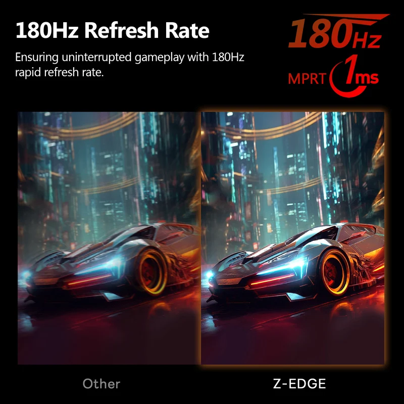 Z-EDGE UG24 24'' 180Hz Curved Gaming Monitor
