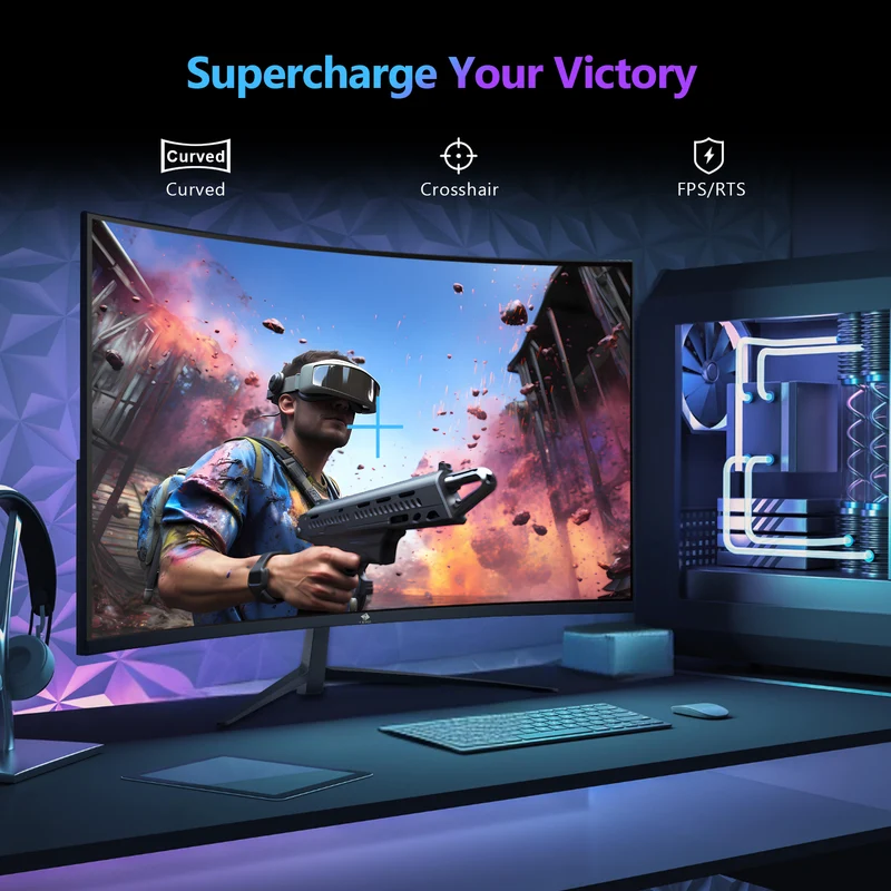 Z-EDGE UG27Q 27'' 165Hz QHD Curved Gaming Monitor