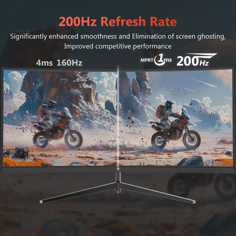 Z-EDGE UG30 30" 200Hz Ultrawide WFHD Curved Gaming Monitor