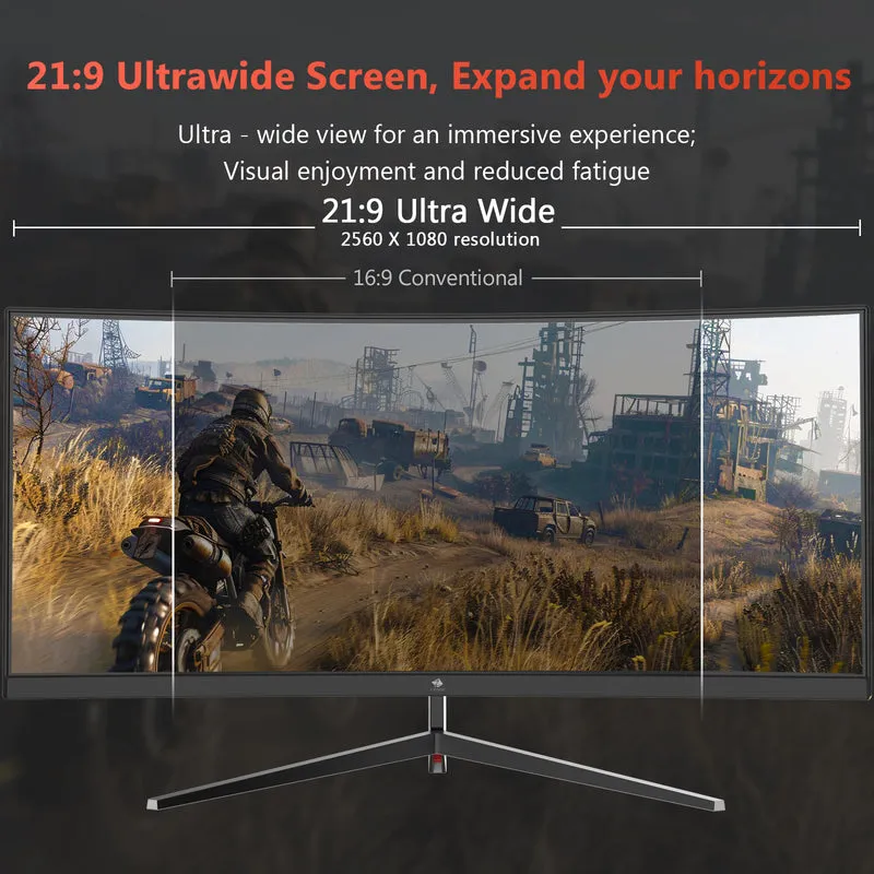Z-EDGE UG30 30" 200Hz Ultrawide WFHD Curved Gaming Monitor