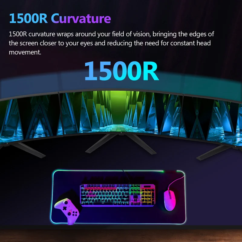 Z-EDGE UG27S 27" 300Hz Curved Gaming Monitor