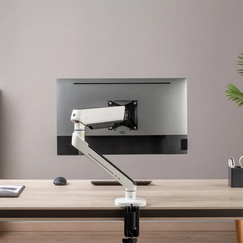 Desky Single LED Monitor Arm