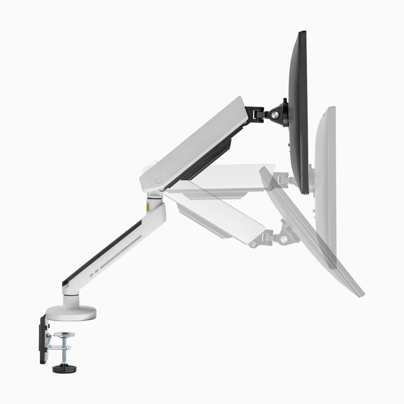 Desky Single LED Monitor Arm