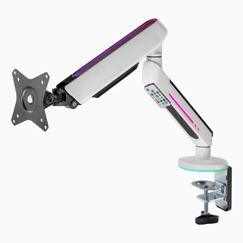 Desky Single LED Monitor Arm