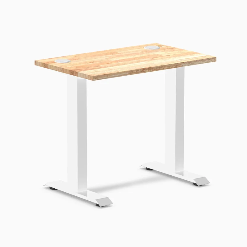 Desky Zero Mini Rubberwood Office Desk
